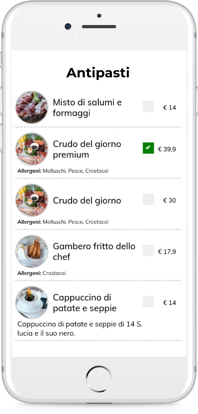 Menu Digitale Ristoranti Menu Digitale Ristoranti